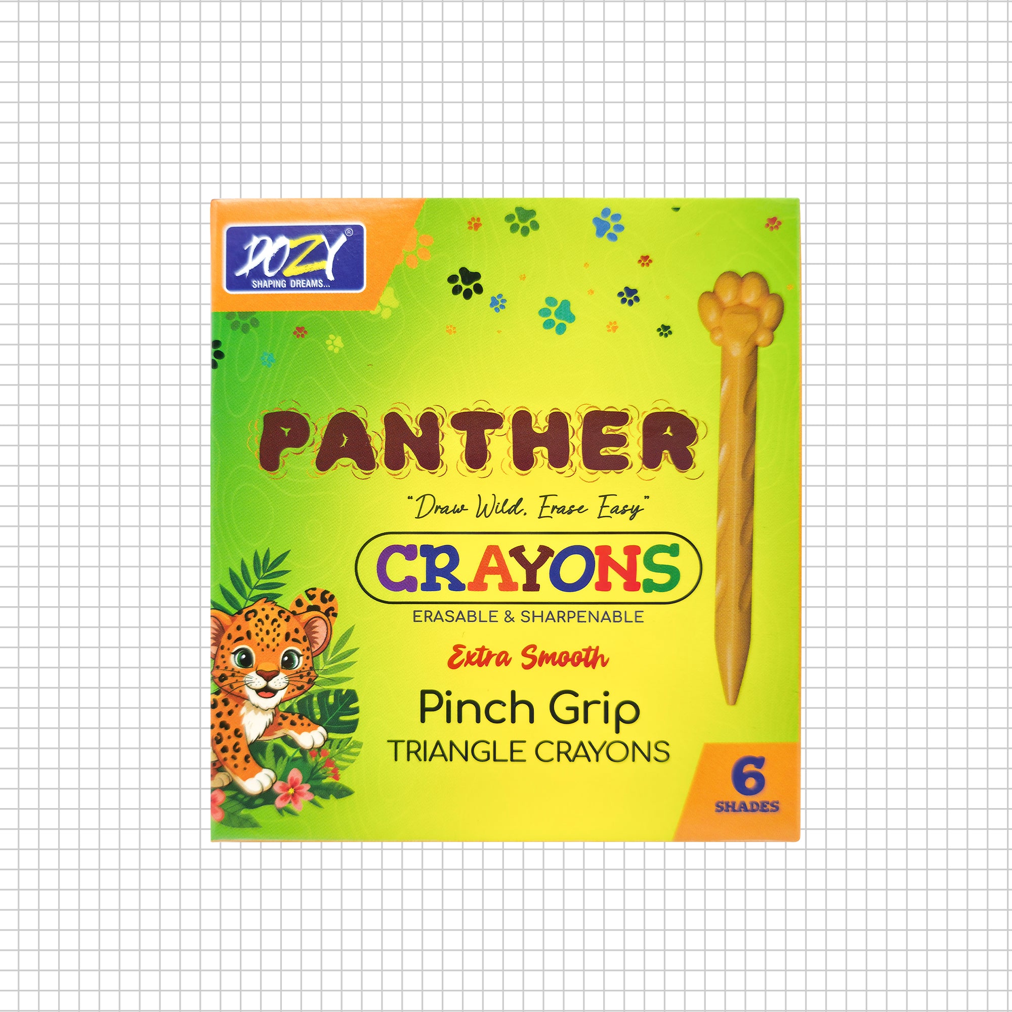 Panther Crayons 6