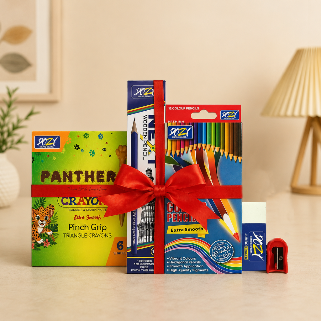Panther crayons next pencils color pencils erasor sharpner