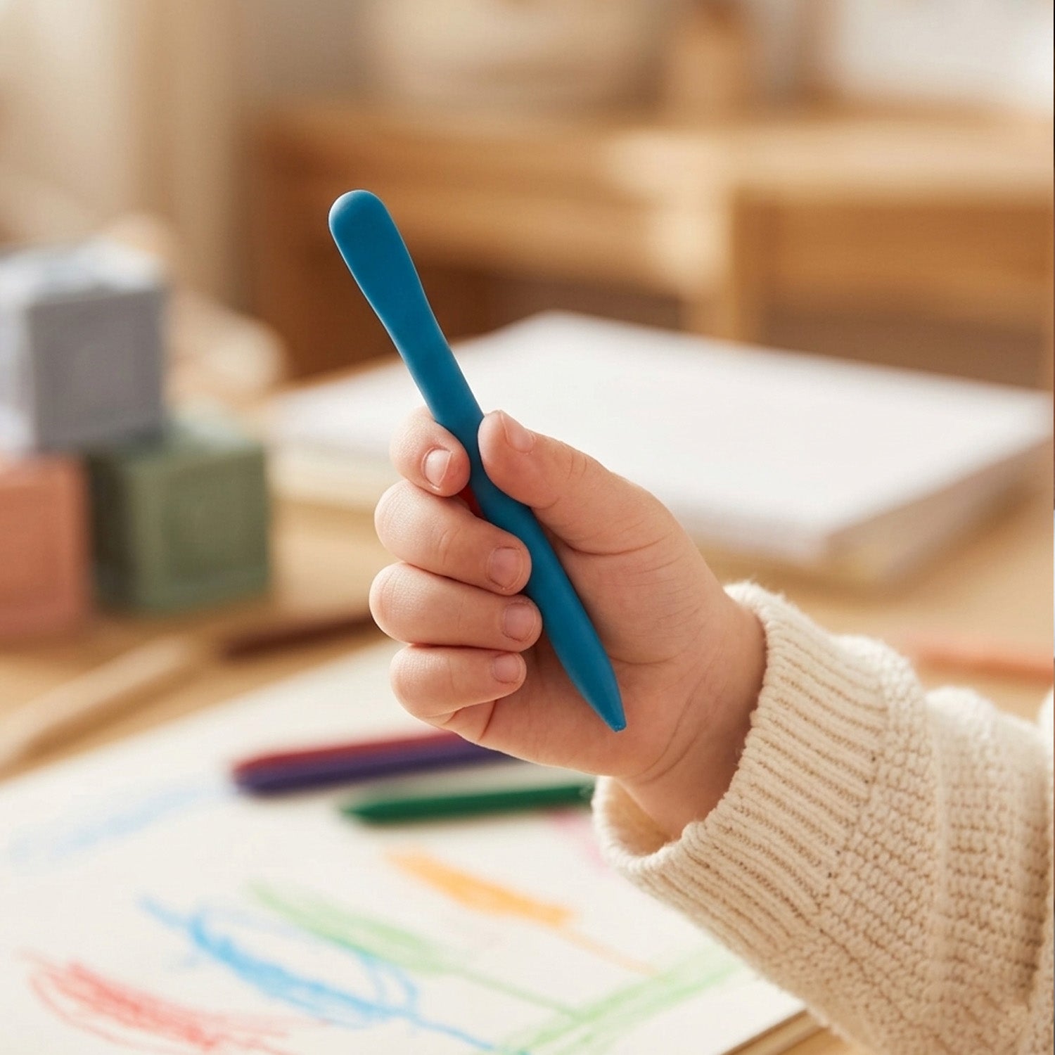Triangular Erasable Crayons 24