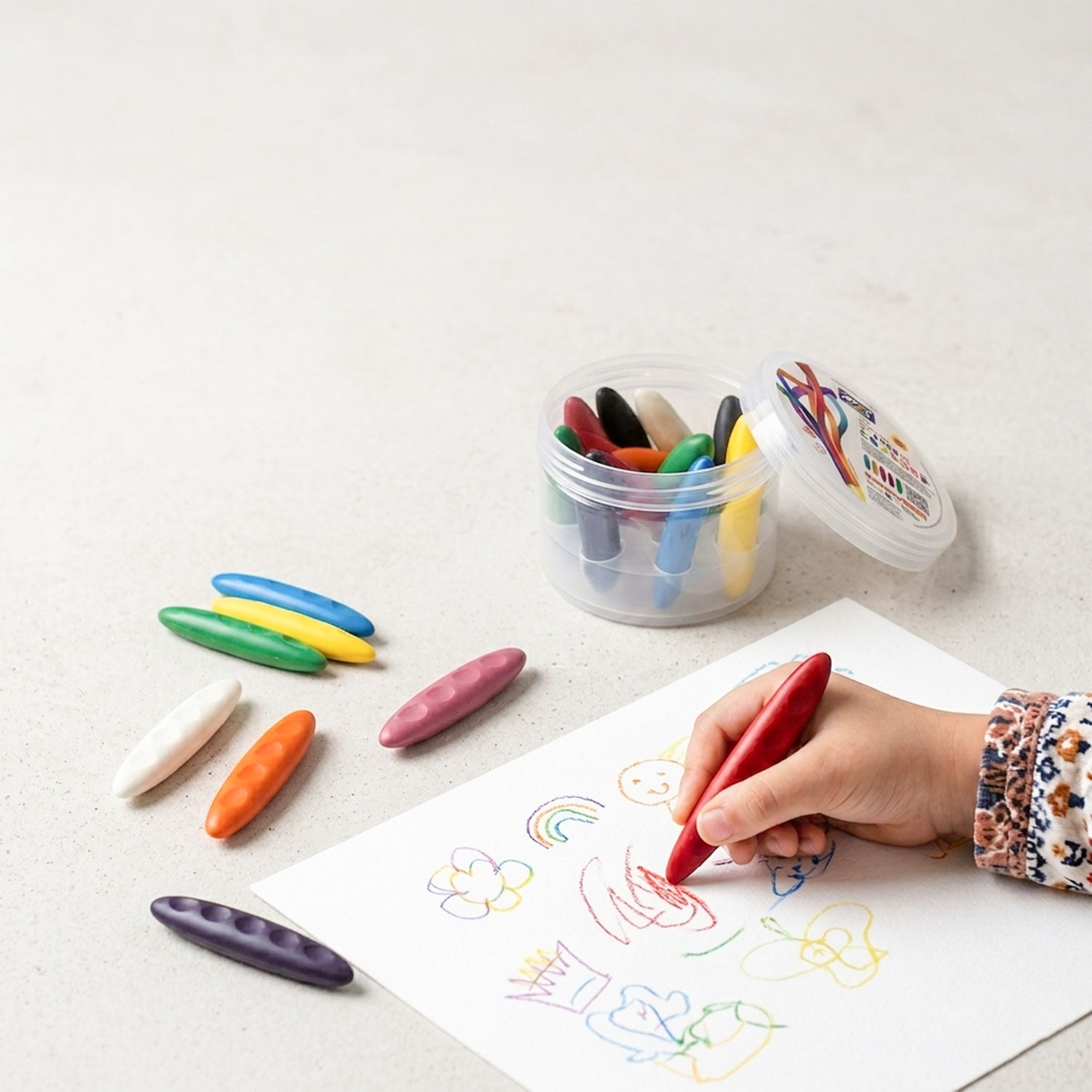 Premium Erasable Crayons 12