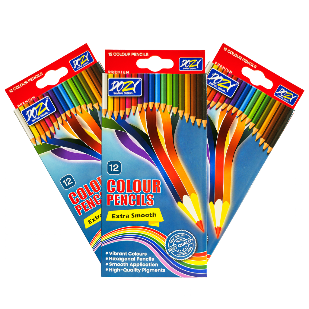 Long Colour Pencil 12
