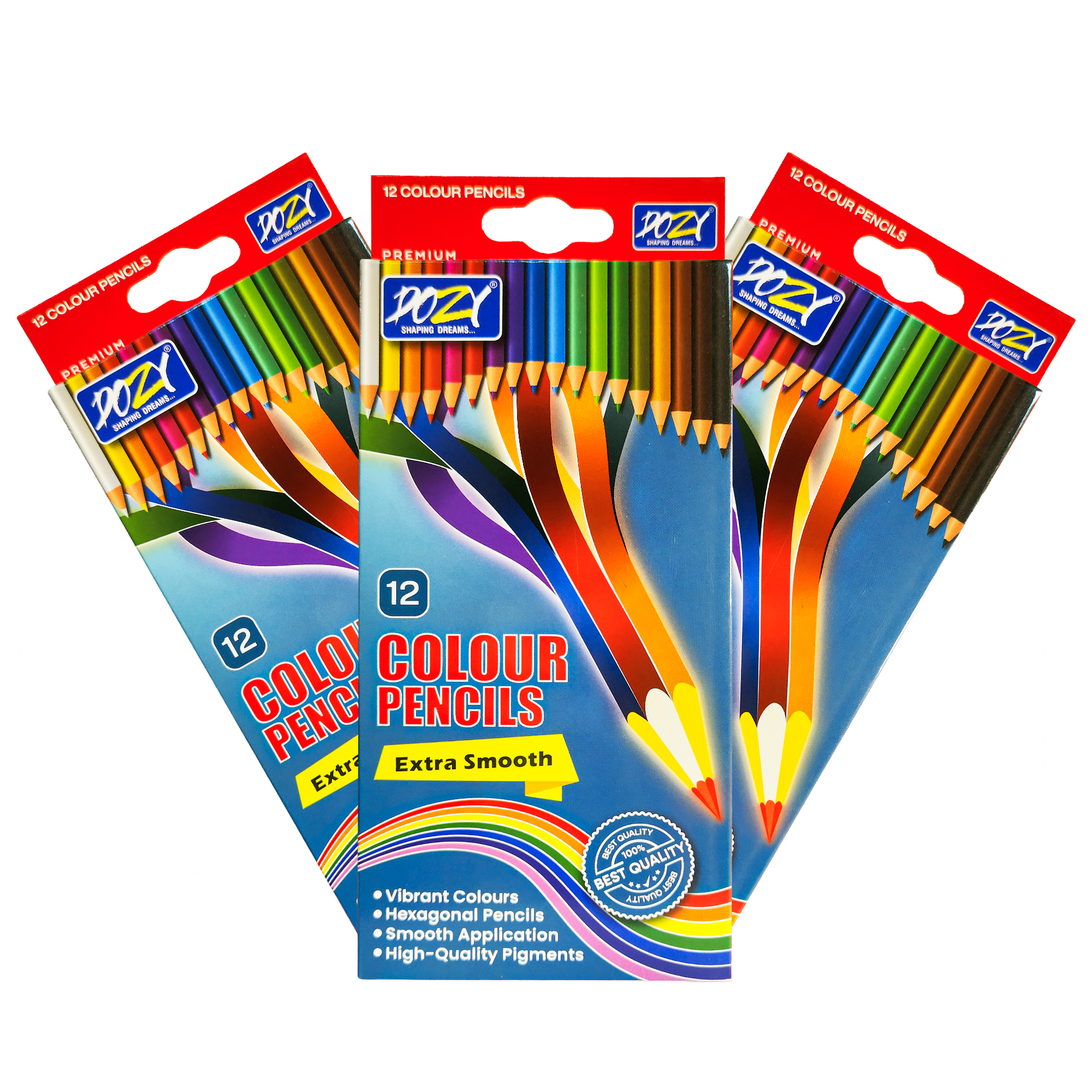 Long Colour Pencil 12