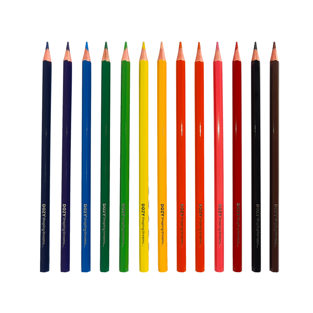 Long Colour Pencil 12