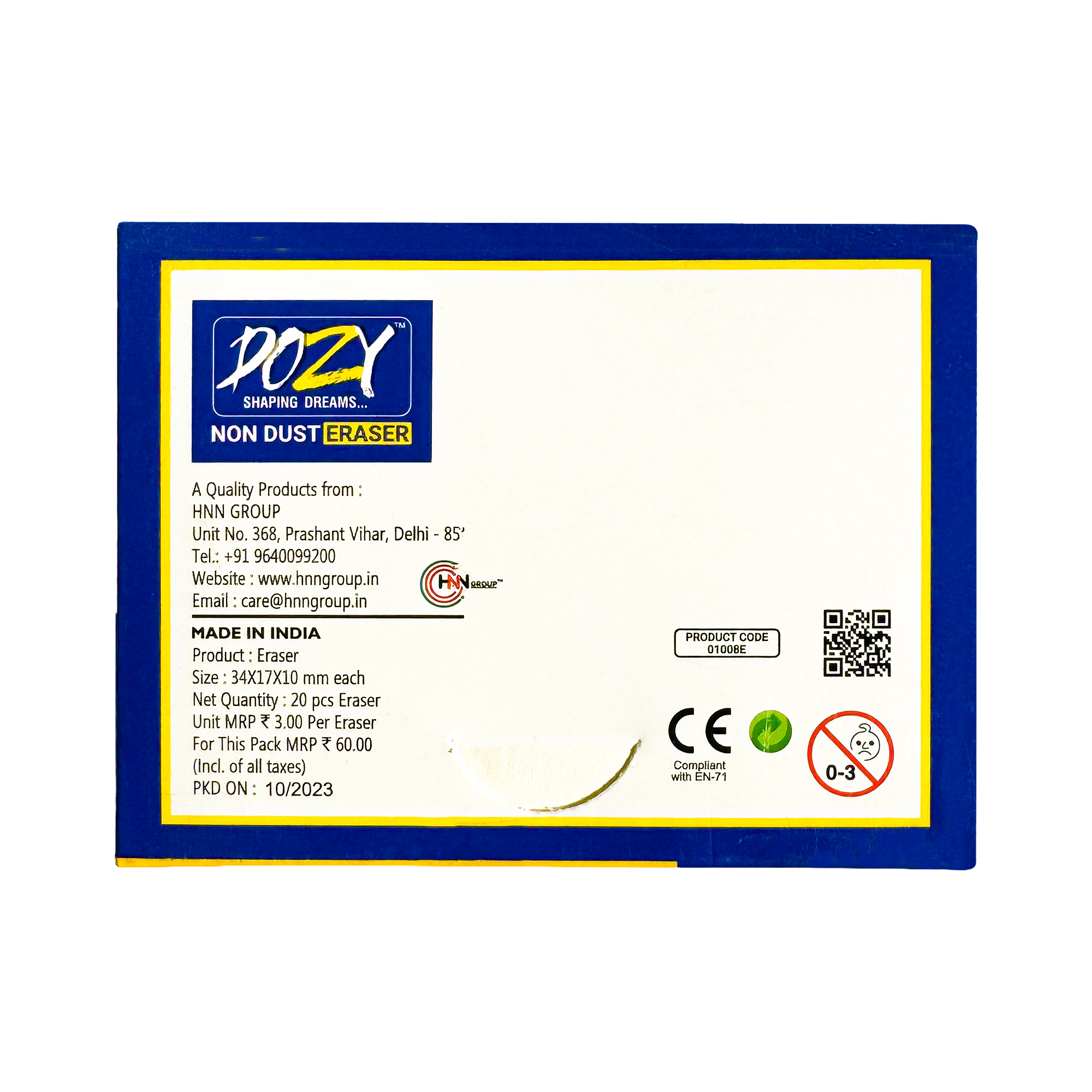 Non Dust Eraser