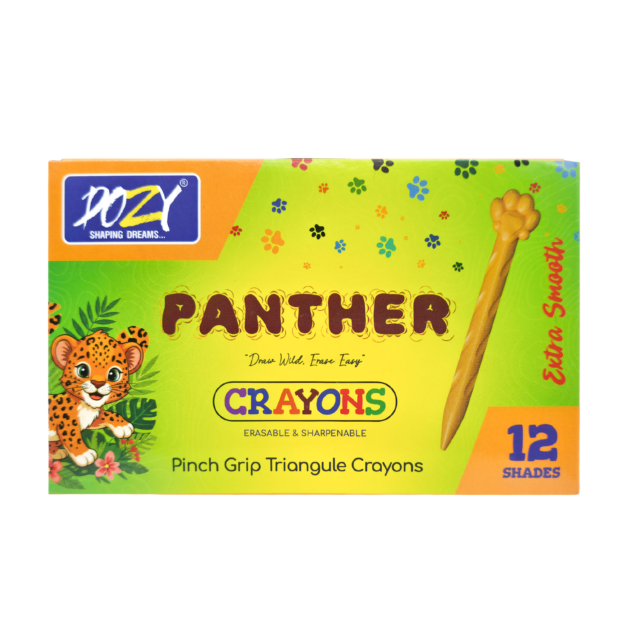 Panther Crayons 12