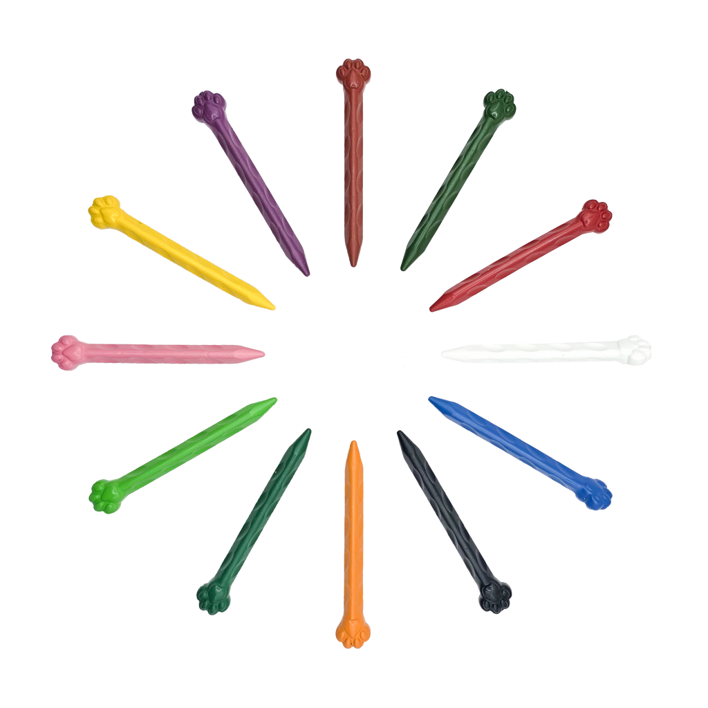 Panther Crayons 12