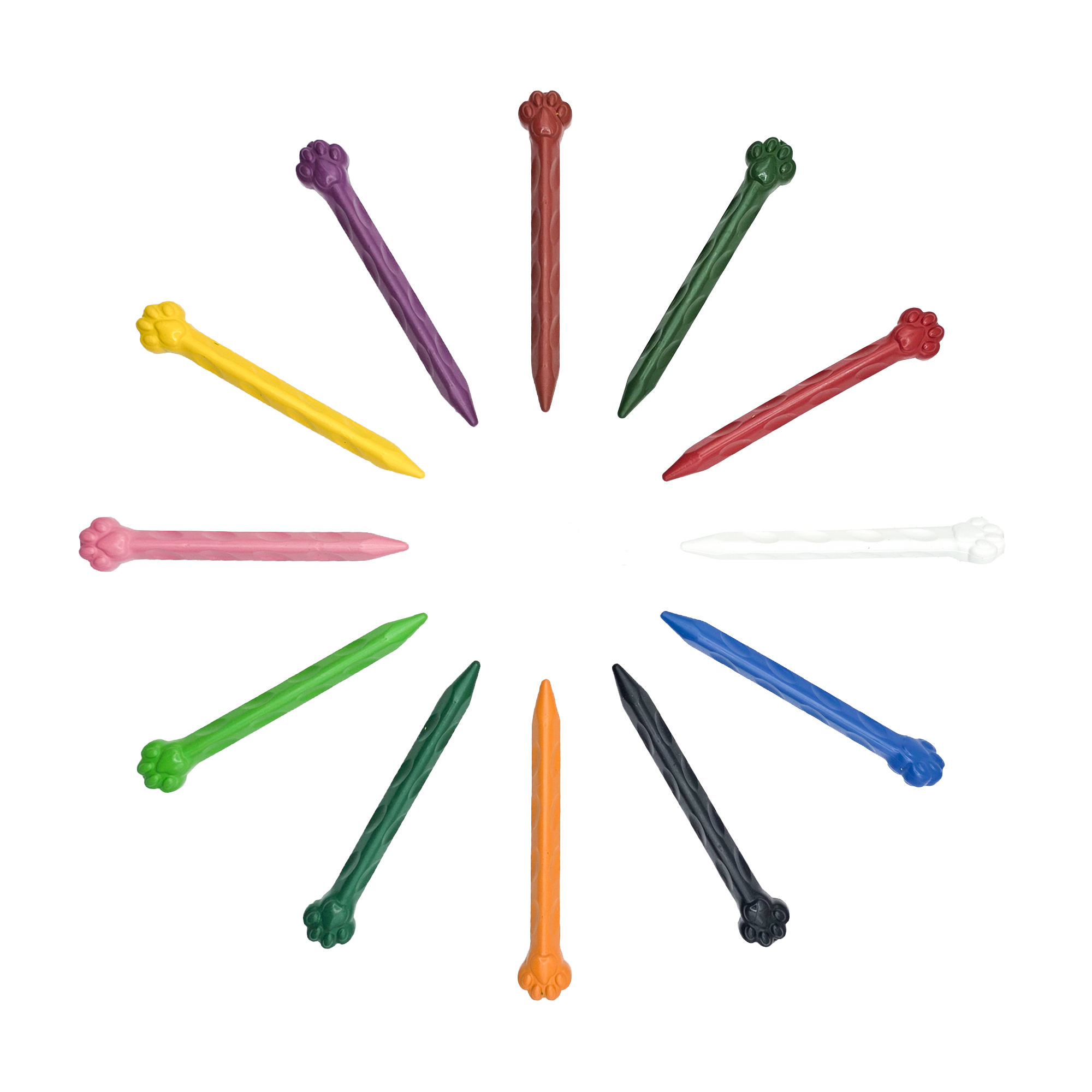 Panther Crayons 12
