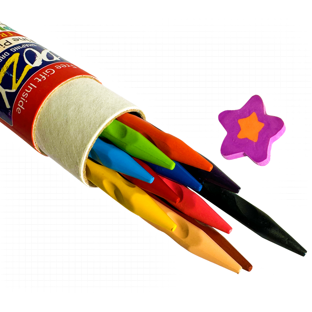 Pinch Grip Crayons Round 12