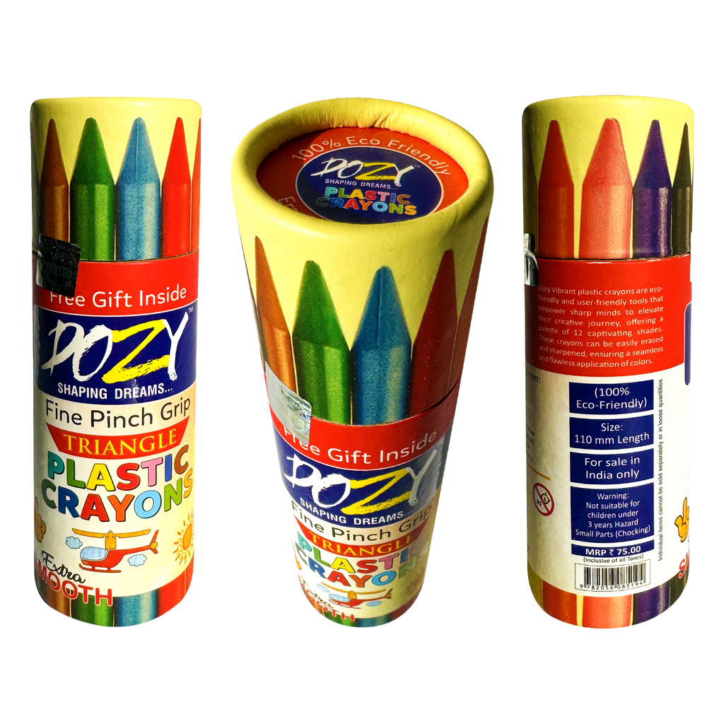 Pinch Grip Crayons Round 12