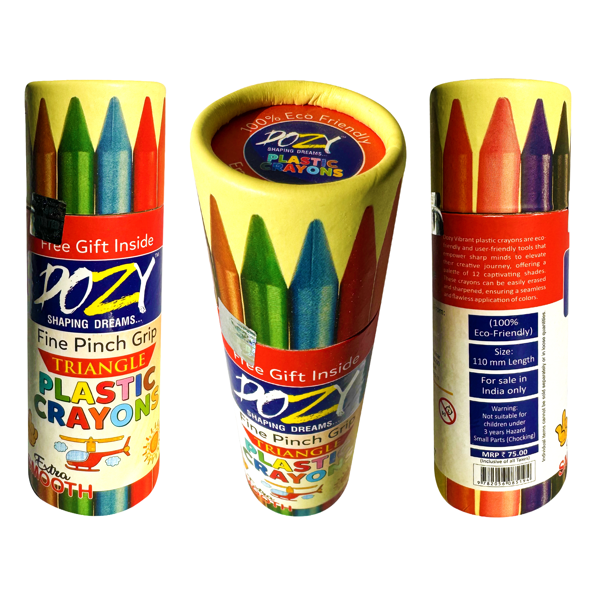 Pinch Grip Crayons Round 12