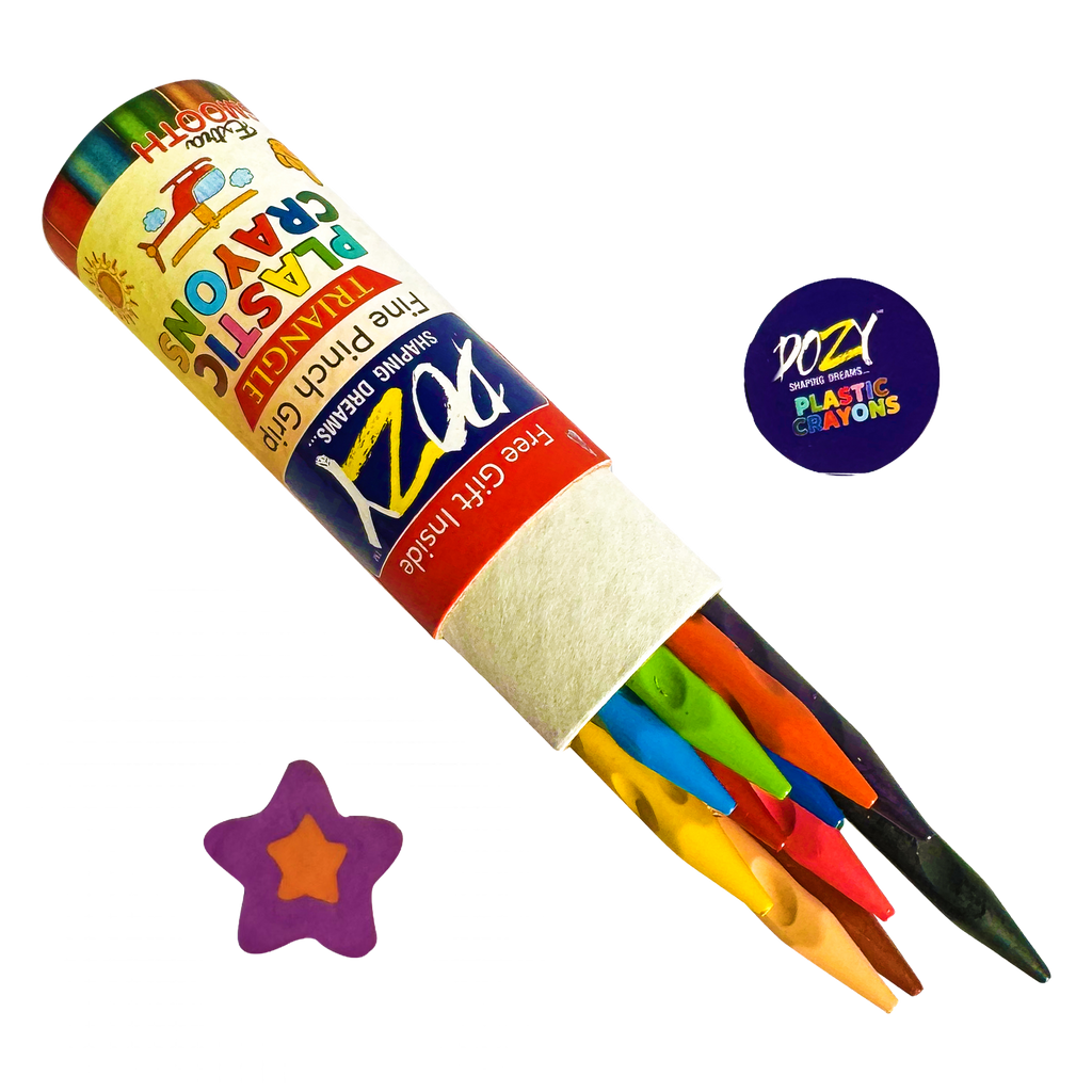 Pinch Grip Crayons Round 12