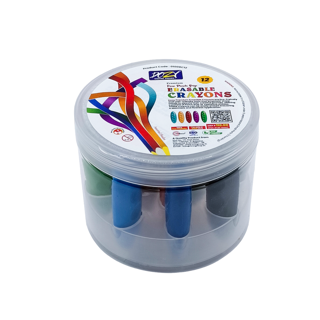 Premium Erasable Crayons 12