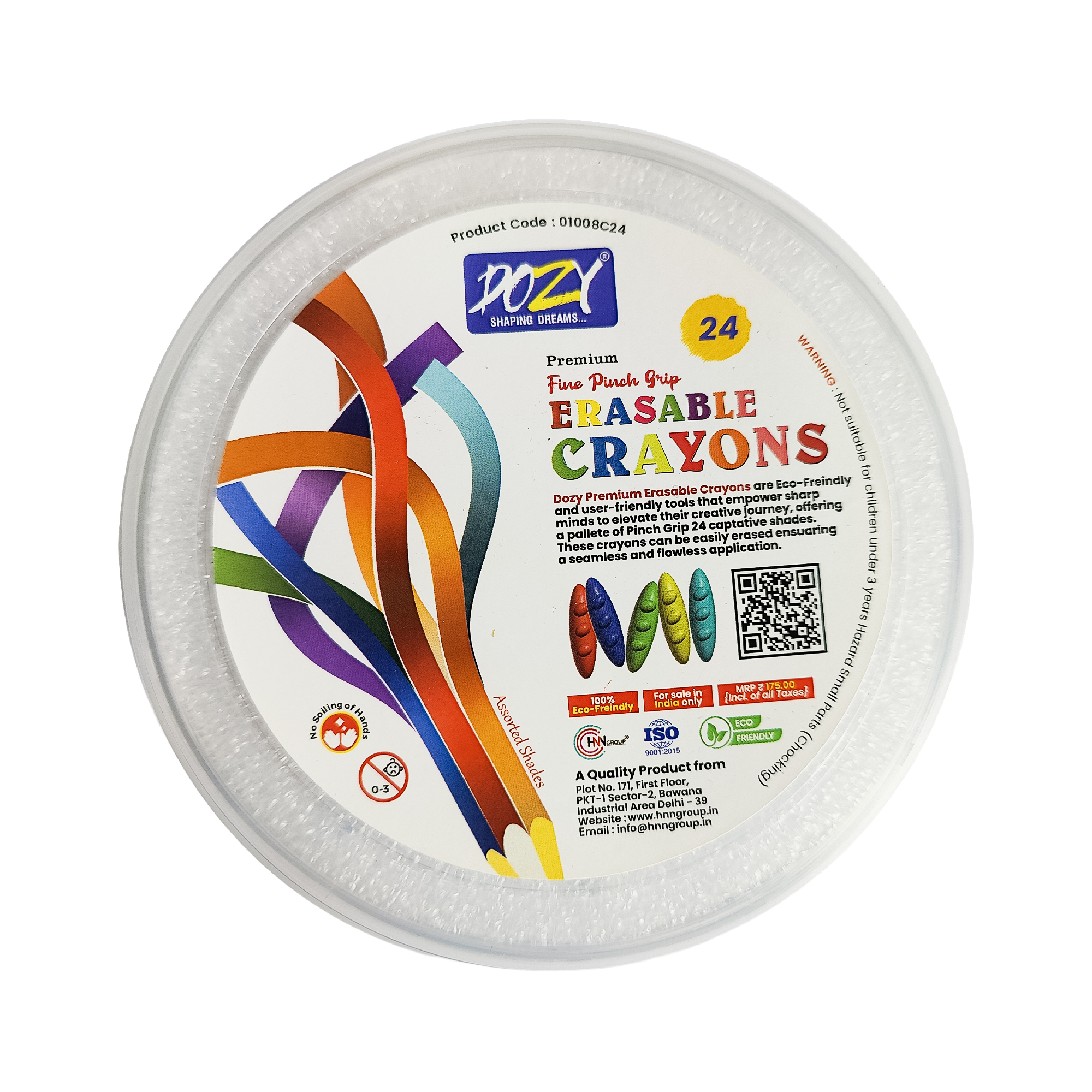 Premium Erasable Crayons 24