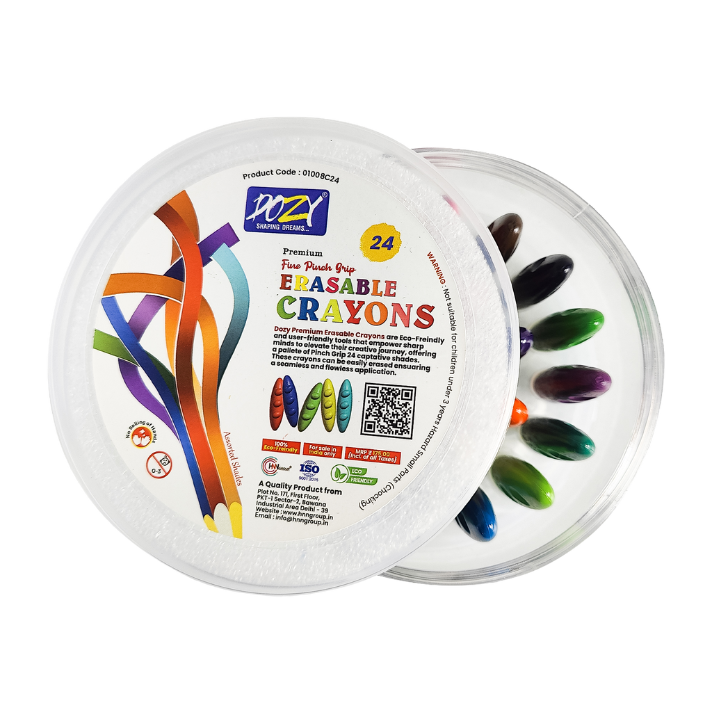 Premium Erasable Crayons 24