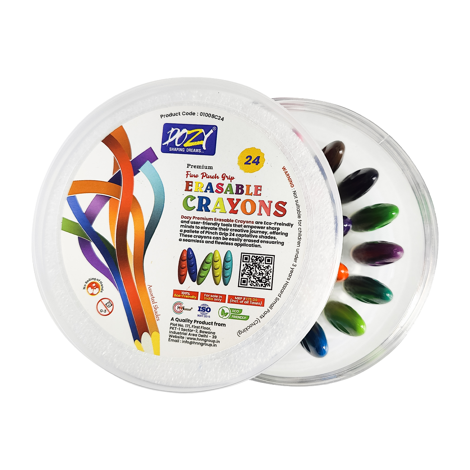 Premium Erasable Crayons 24