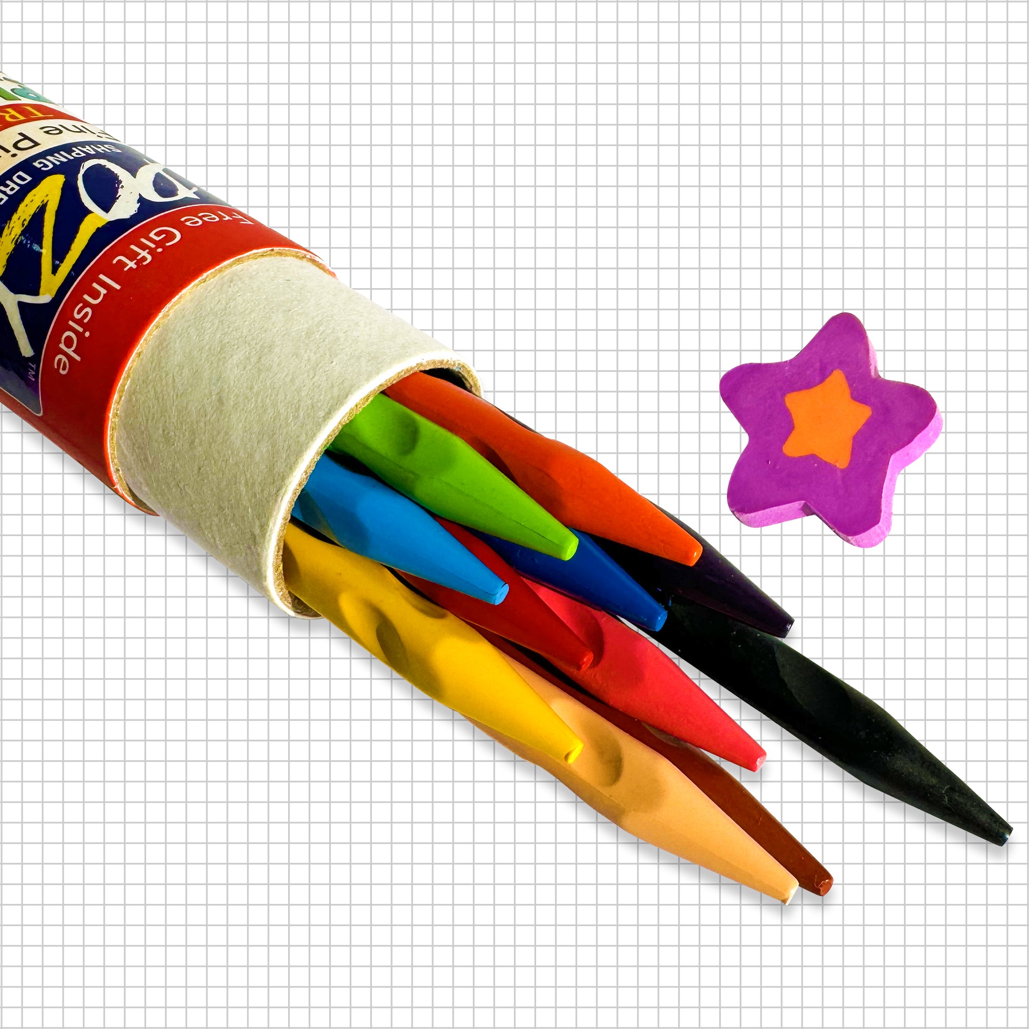 Pinch Grip Crayons Round 12