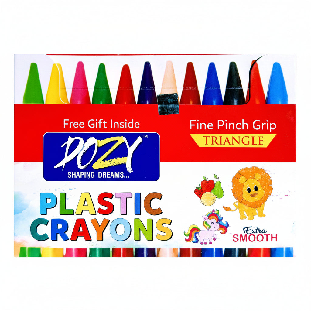 Pinch Grip Crayons Box 12