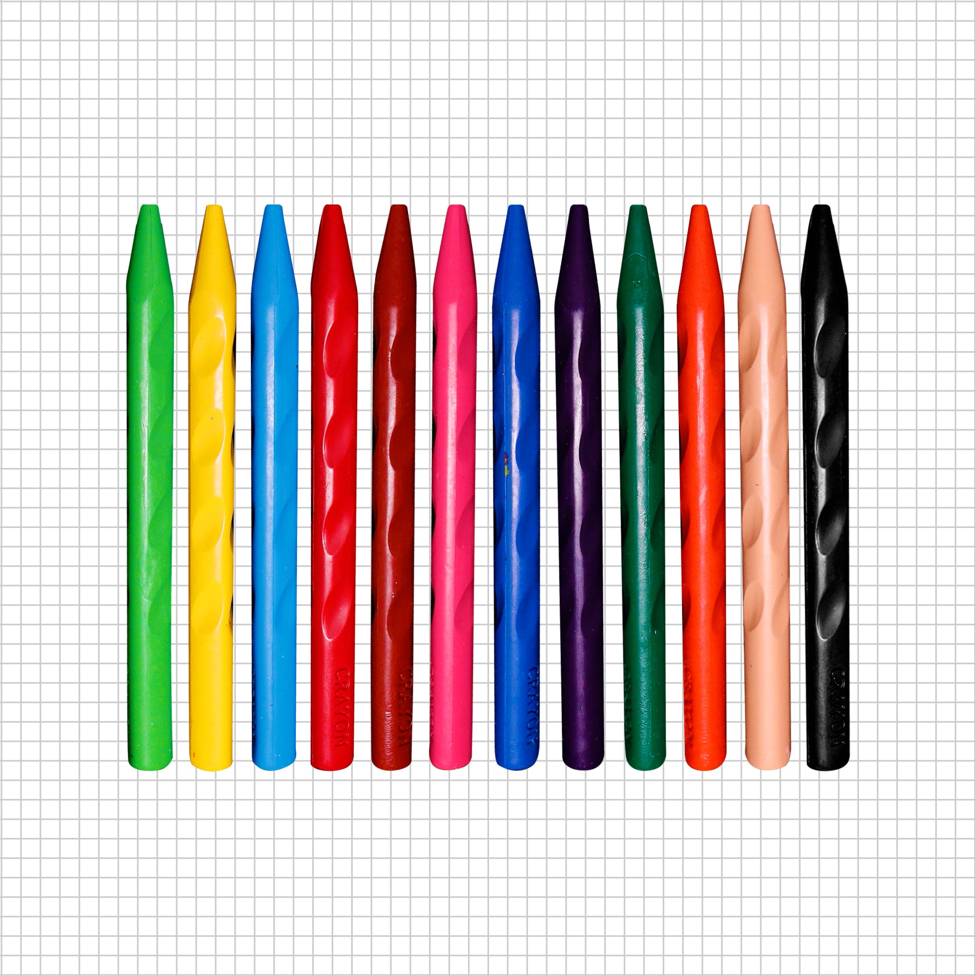 Pinch Grip Crayons Round 12