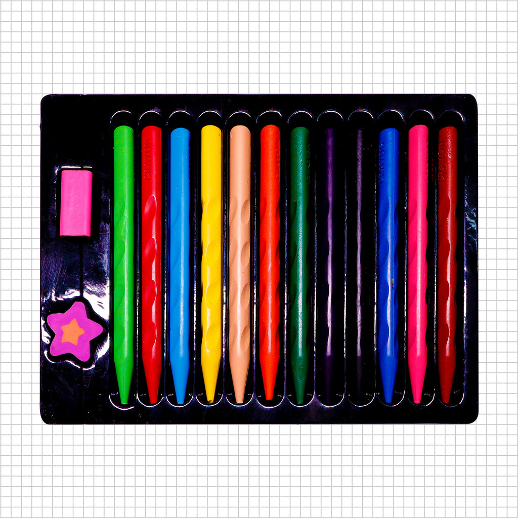 Pinch Grip Crayons Box 12