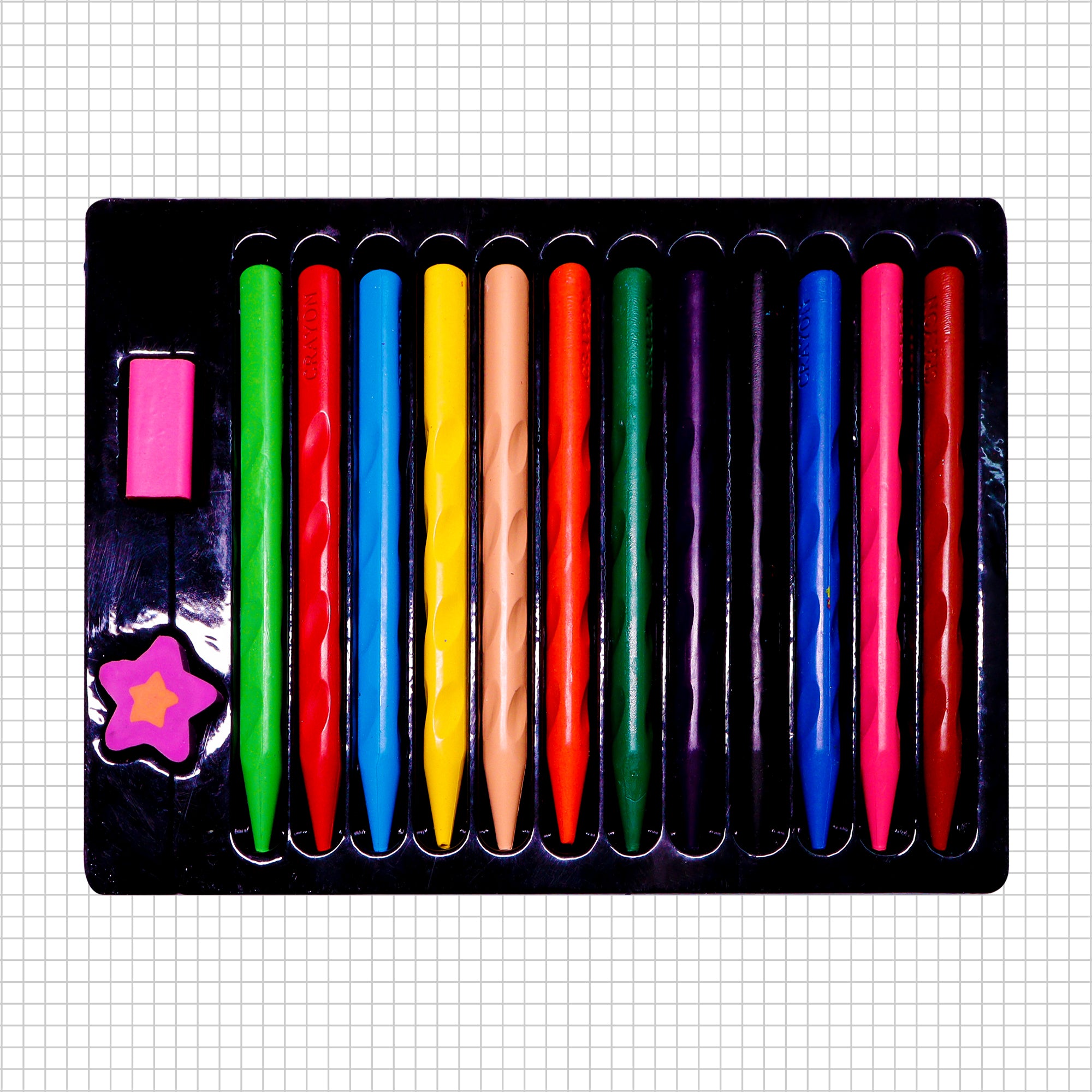 Pinch Grip Crayons Box 12