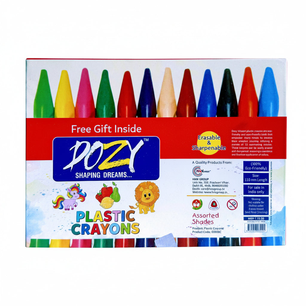 Pinch Grip Crayons Box 12