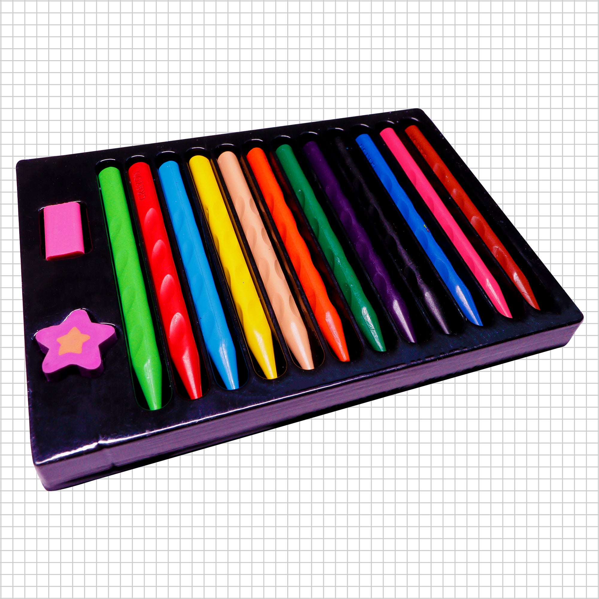 Pinch Grip Crayons Box 12