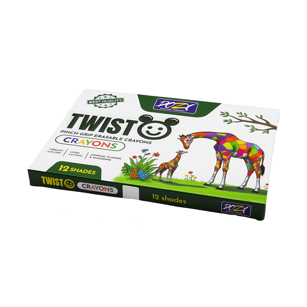Twisto Erasable Crayons 12
