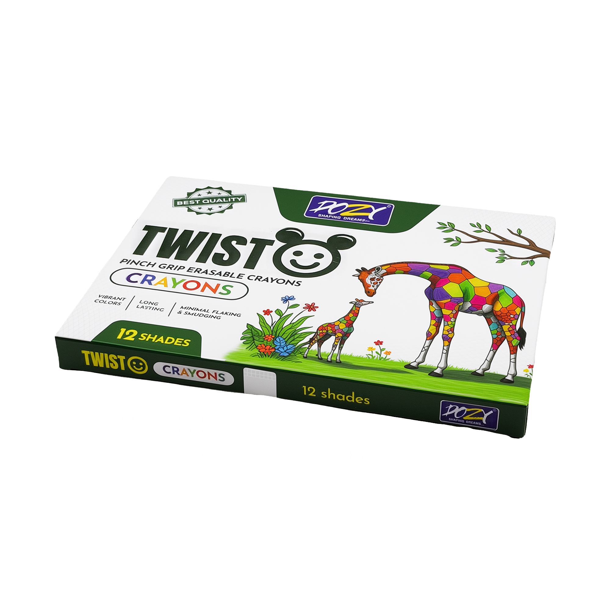 Twisto Erasable Crayons 12