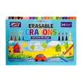 Triangular Erasable Crayons 24